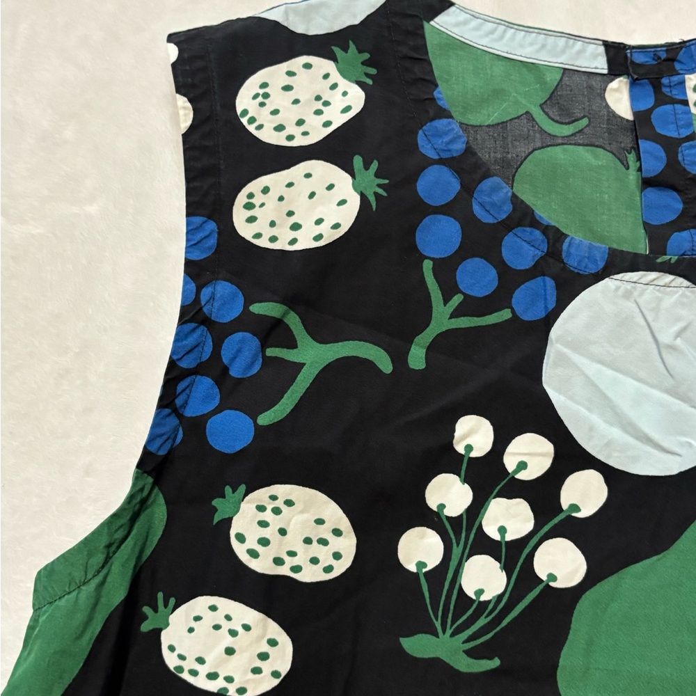 Marimekko by UNIQLO Cotton A-Line Sleeveless Dress - Picture 5 of 10